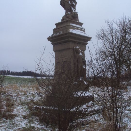 Kopie sochy svatého Prokopa