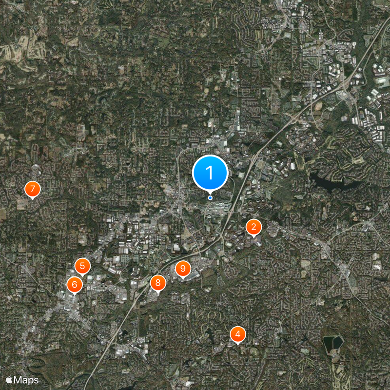 Alpharetta Map