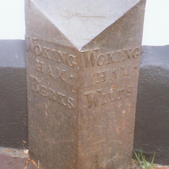Boundary Marker At South West Corner Of No 6 Wiltshire Road