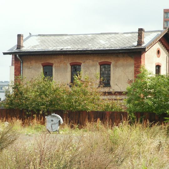 Water tower at Praha-Bubny station