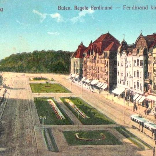 Interwar urban ensemble "Corso" in Timișoara