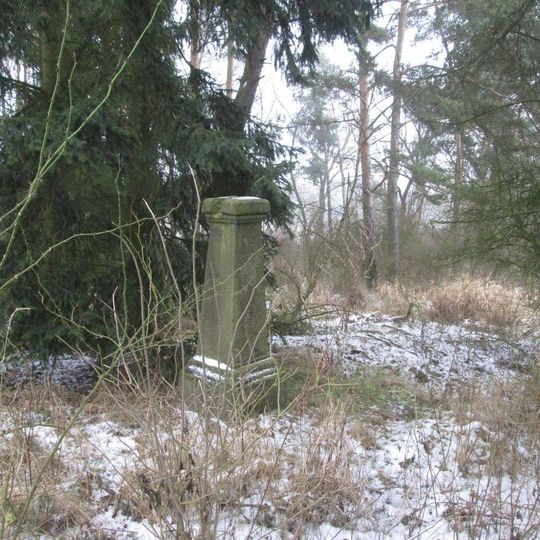 Kříž severně od Hradišťan