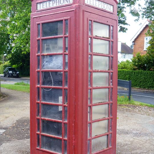 K6 Telephone Box To South Of Junction With Cleevelands Drive