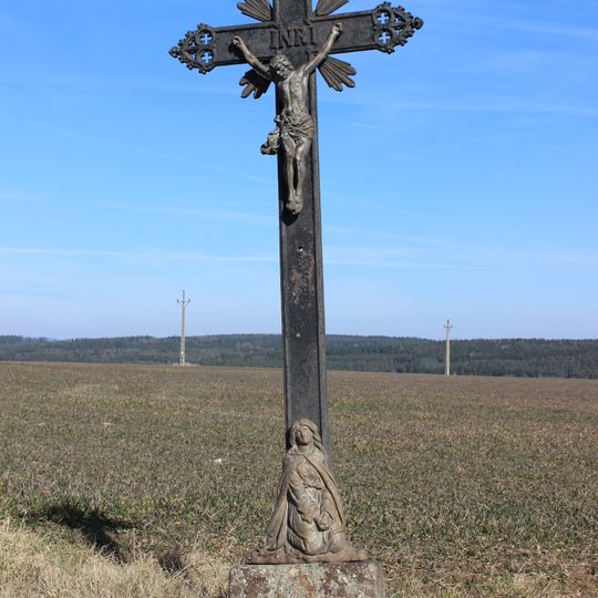 Kříž u silnice na Nemějice