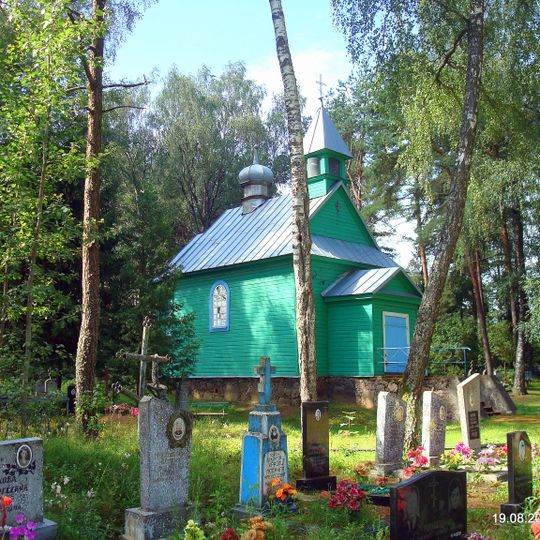 Saint George Orthodox church in Druja