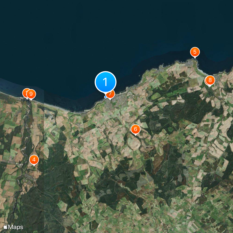 Buckie Map