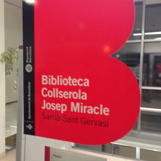 Biblioteca Collserola-Josep Miracle