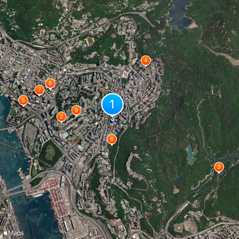 Kowloon Commerce Centre Mapa