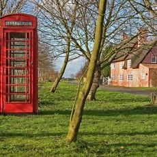 K6 Telephone Kiosk Opposite Manor Cottage