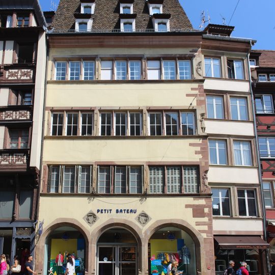 Maison au 40, rue du Vieux-Marché-aux-Poissons à Strasbourg