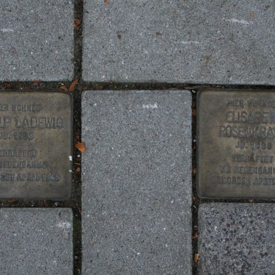 Stolperstein dedicated to Elisabeth Rosenkranz
