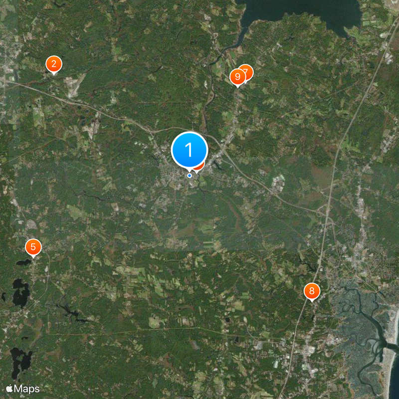 Phillips Exeter Academy Library Map