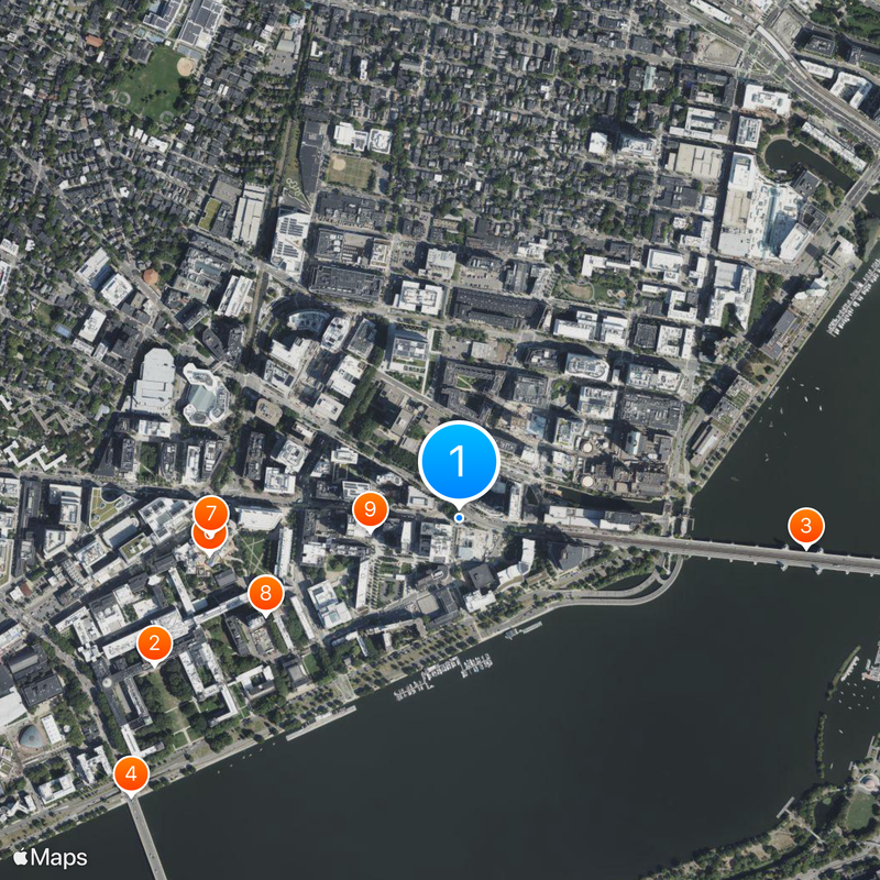Kendall Square Map