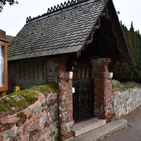 Lychgate And Adjoining Churchyard Wall To South Of Parish Church
