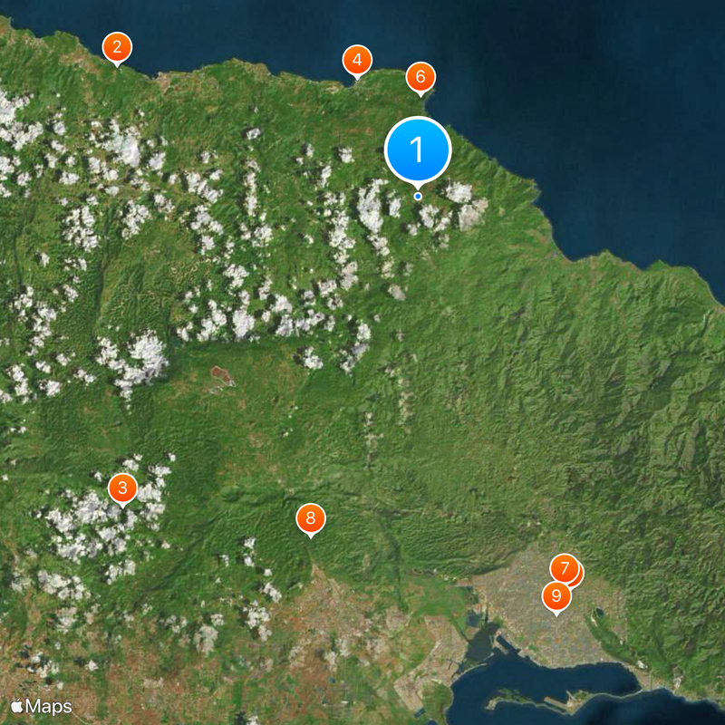 Saint Mary Parish Map