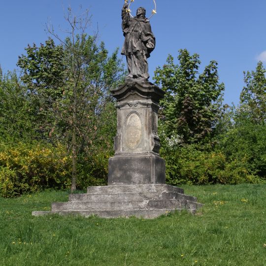 Statue of John of Nepomuk in Perštýn
