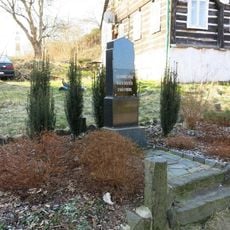 Pomník osvobození v Křižíkově ulici v Horní Polici