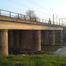 Railway bridge over the Oder in Racibórz