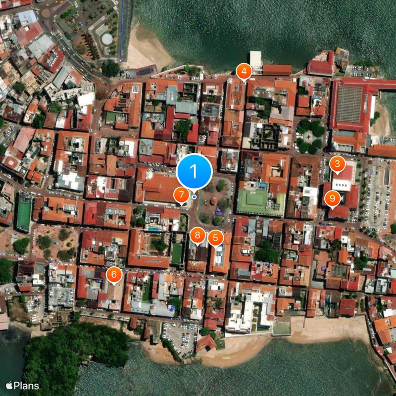 Casco Viejo Map