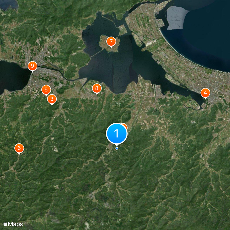 Château de Gassantoda Carte