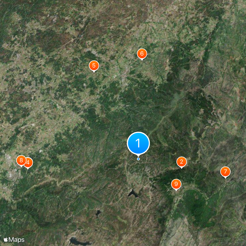 Mondego River Map