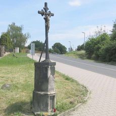 Kříž na rozcestí ulic Kaplířova a Tyršova v Třebenicích