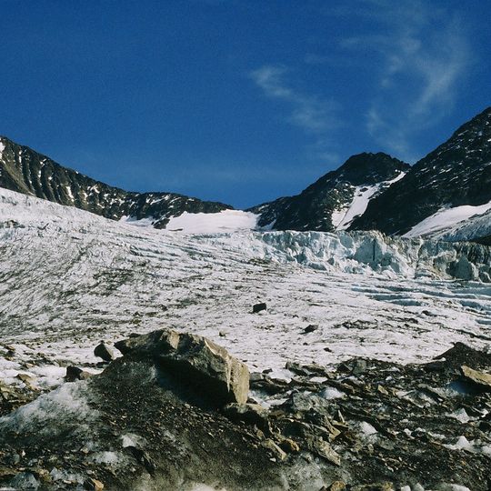 Glaciar de Tré la Tête
