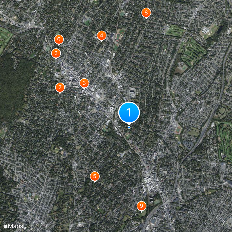 Glen Ridge Map