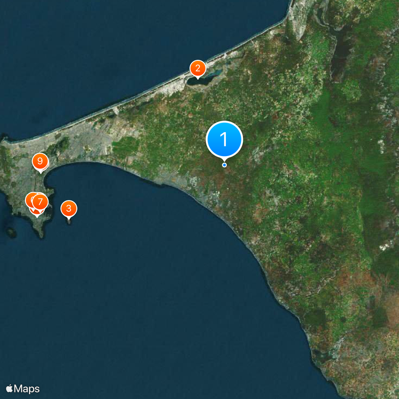 Estadio Abdoulaye Wade Mapa