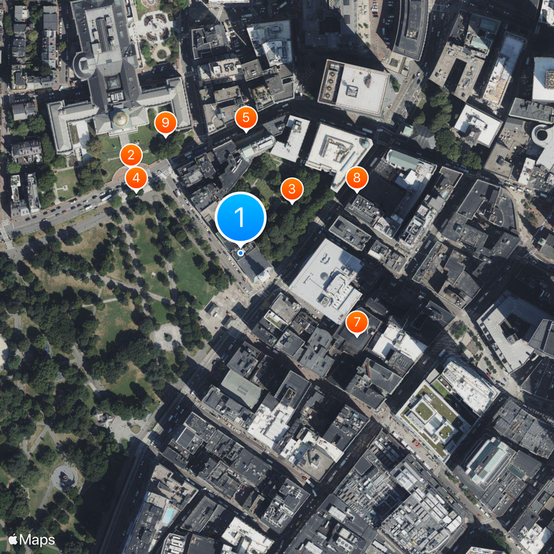 Park Street Church Map