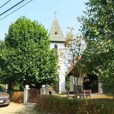 Zvonice u kostela v Boleboři