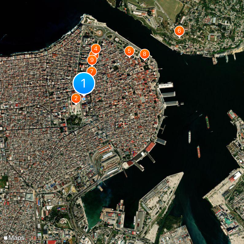La Habana Vieja Mapa