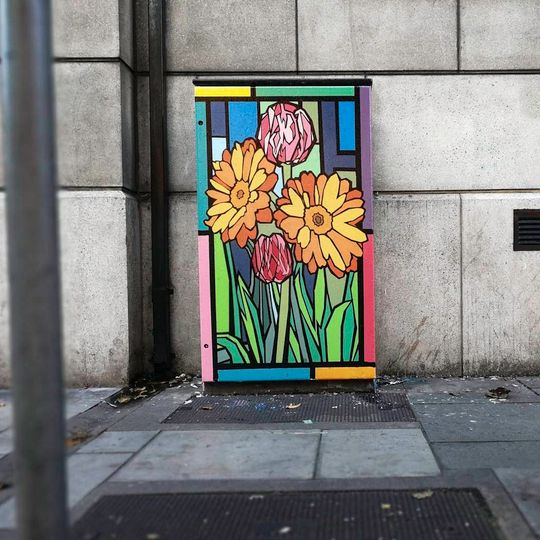 Stained Glass Flowers