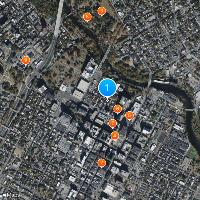 Corporation Trust Center Mapa