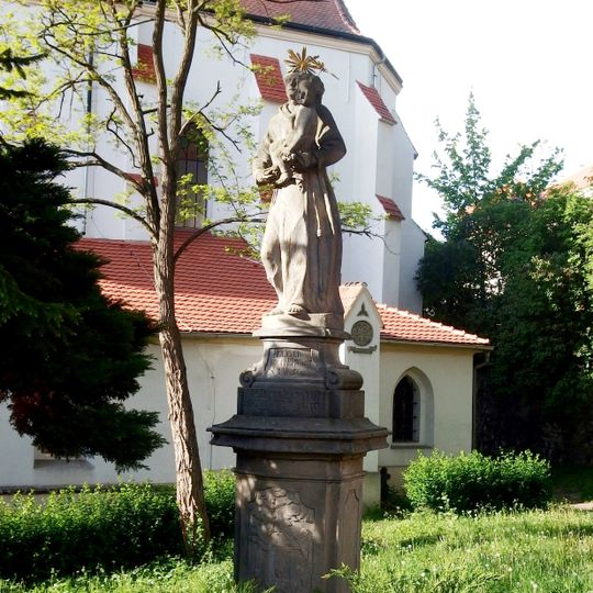 Socha svatého Antonína Paduánského