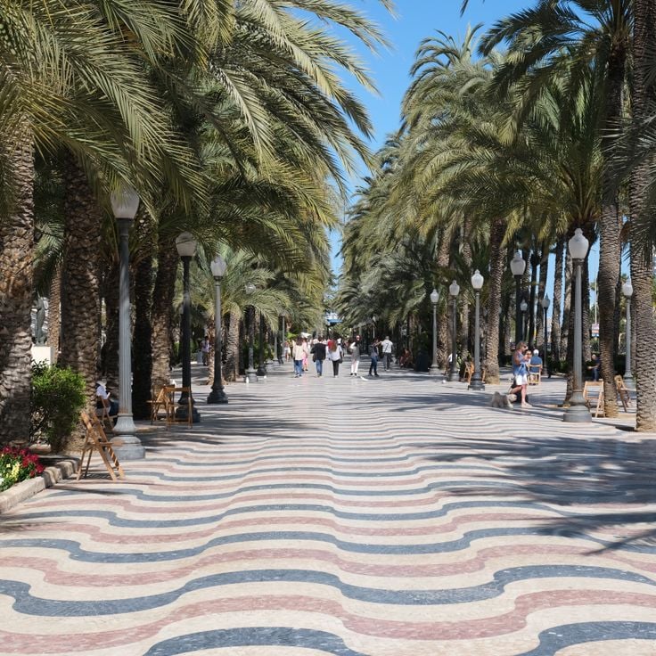 Paseo de la Explanada de España