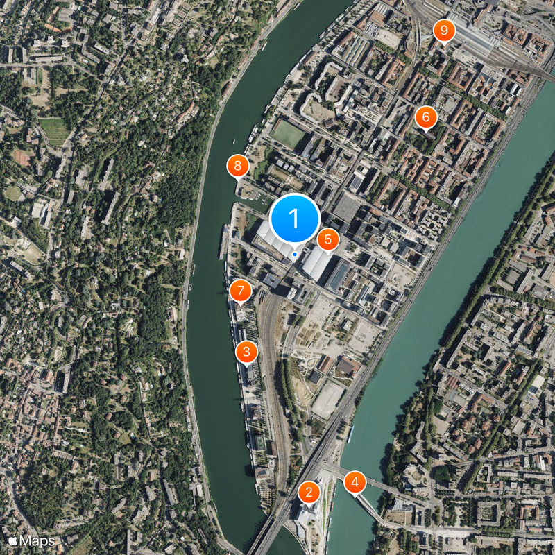 La Confluence Map