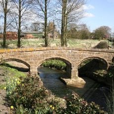 Packhorse Bridge Over River Rasen