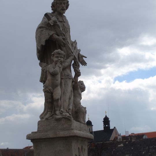 Sochy u mostu v Jaroměřicích nad Rokytnou