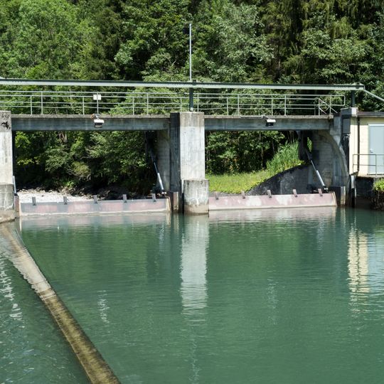 EBS Kraftwerk Riedplätz Stauwehrsteg