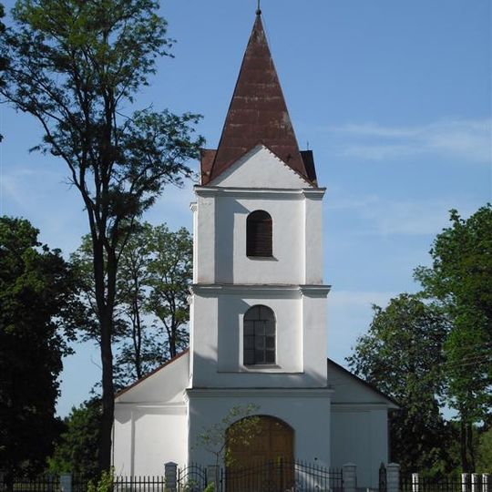Church of the Sacred Heart of Jesus in Raudonė