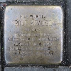 Stolperstein en memoria de Rolf Krause