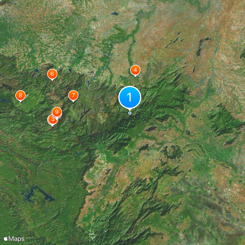 Kodaikanal International School Map