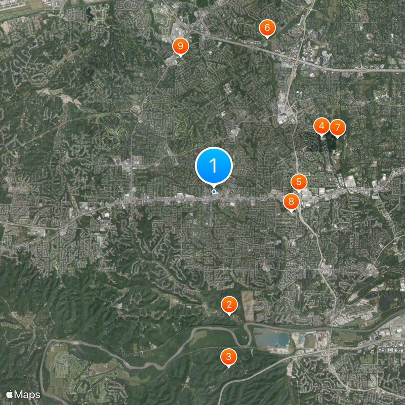 Ballwin Map