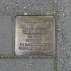 Stolperstein en memoria de Majer Jakob Bernstein