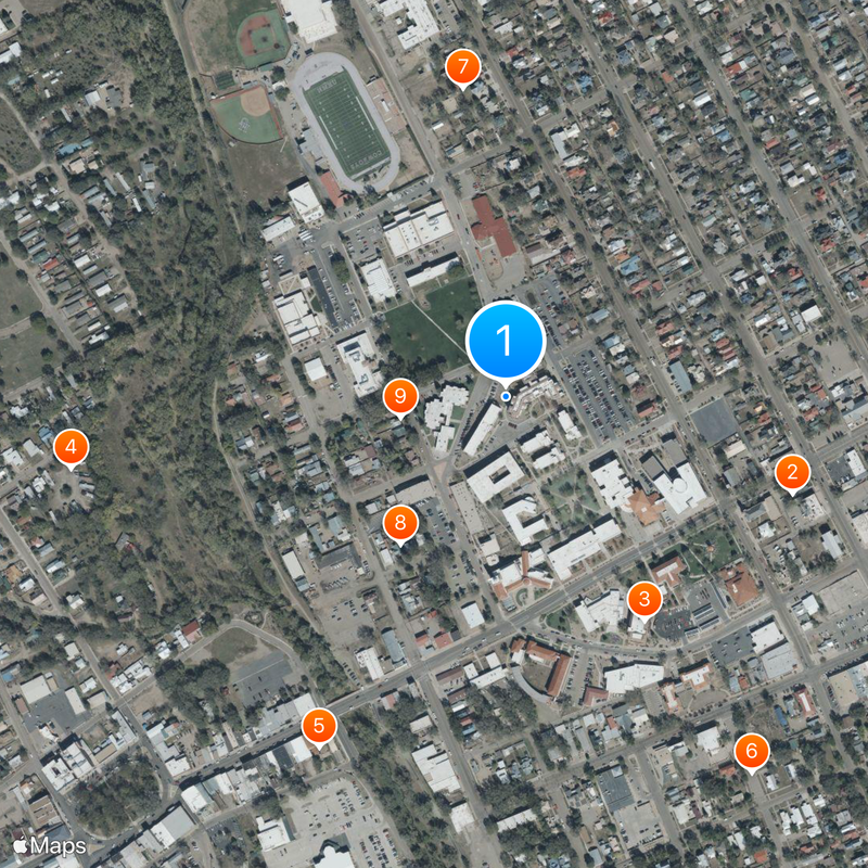 New Mexico Highlands University Map