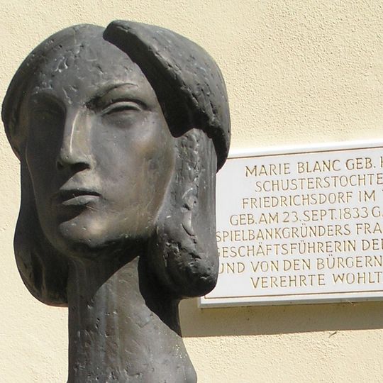 Kurpark, Bildnis Marie Blanc