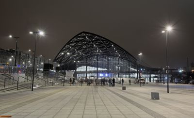 At night 0