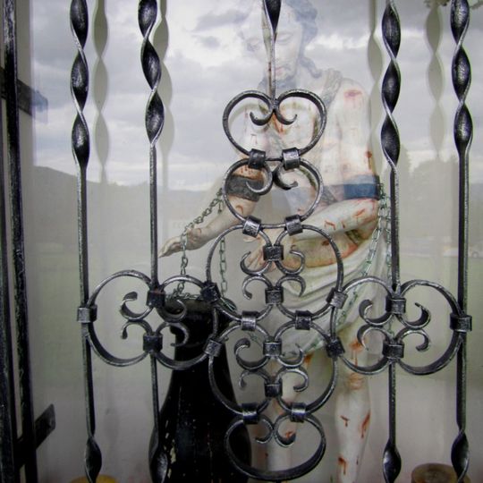 Figur Christus an der Geißelsäule