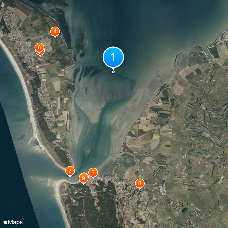 Passage du Gois Carte